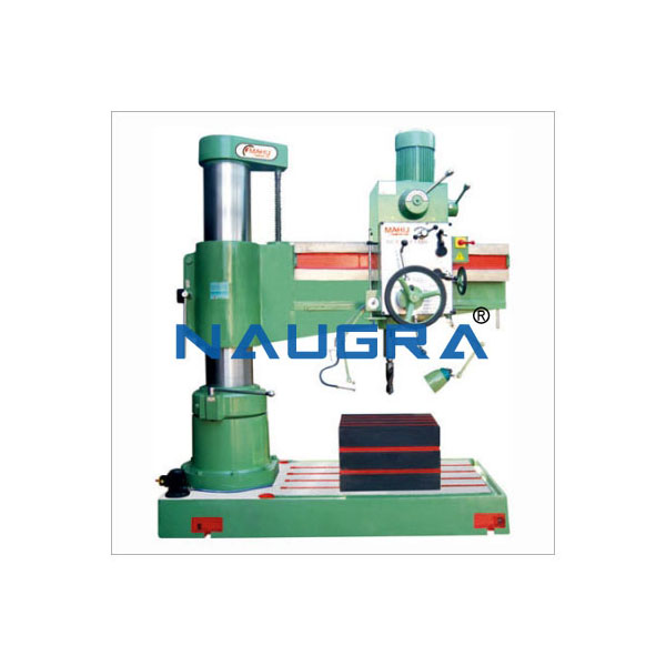 All Geared Radial Drill 40, 50, 65, 75 MM Box Table