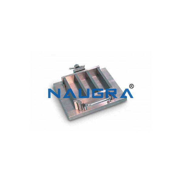 Hydraulic shrinkage mould 40x40x160 mm