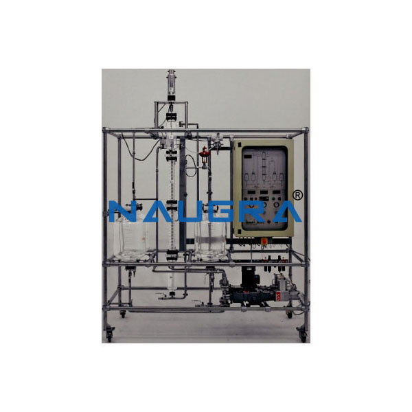 Liquid Extraction Pilot Plant With Raschig Ring Packing