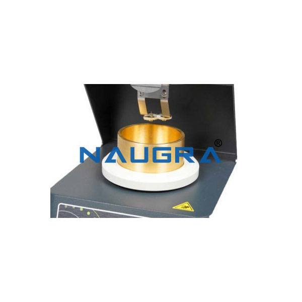 Pat test, brass ring mould