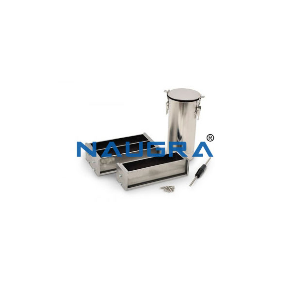 Prism mould 75x75x285 mm to UNI