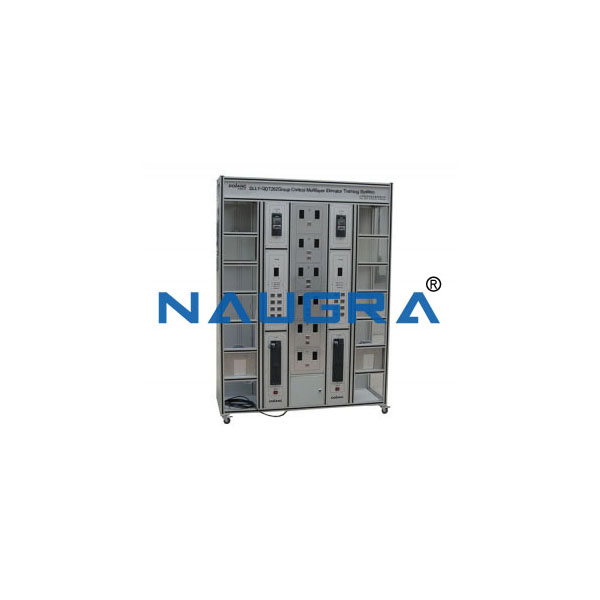 Three Sets Group Control Elevator Trainer
