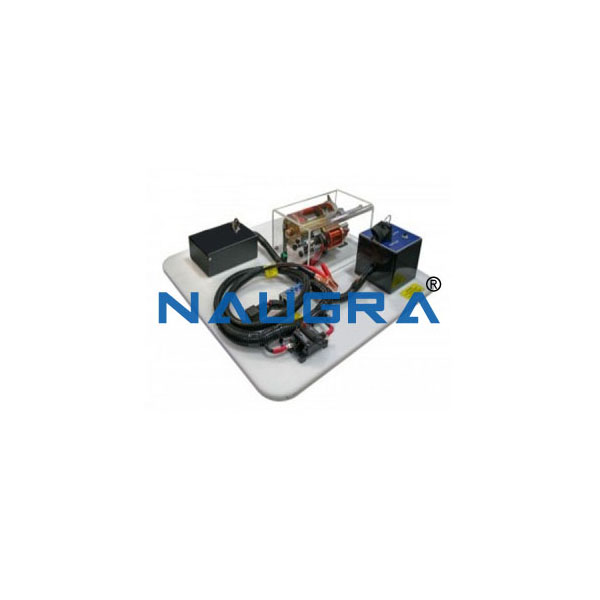 Cut Model Of Self Starting System
