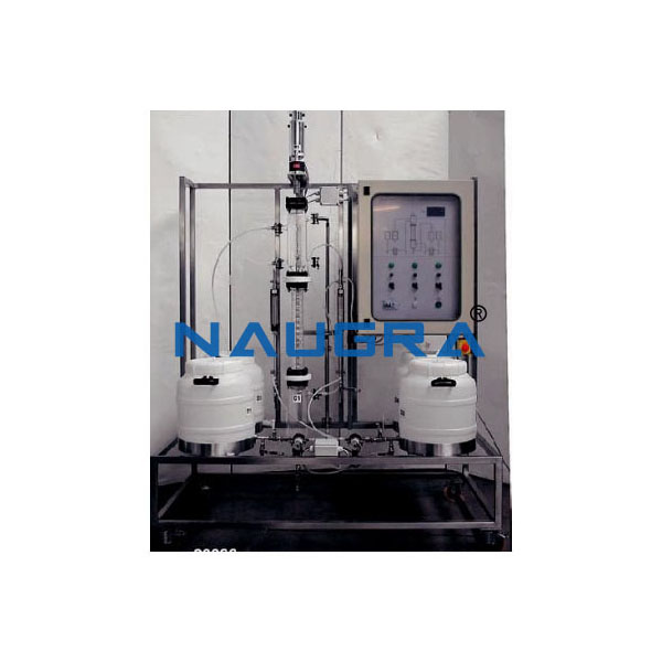 Liquid Extraction Pilot Plant With Rotating Disc Column