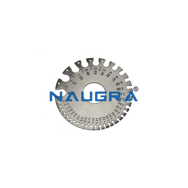 Disc Type Wire Gauge