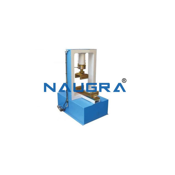 Compression-flexure cement testing frames