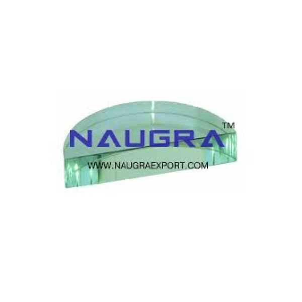 Glass Block Semicircular