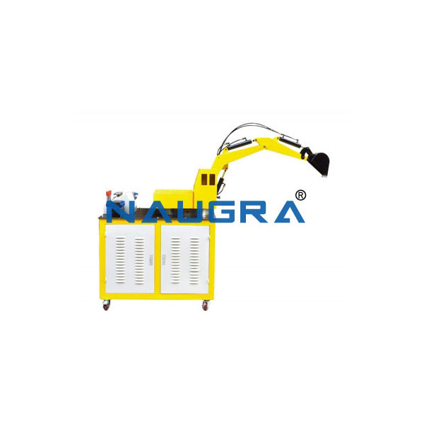 Excavator Hydraulic System and PLC Control Training System