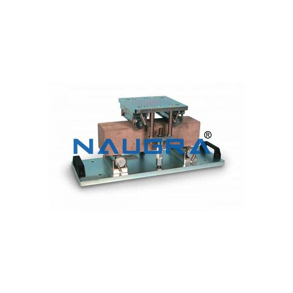Flexural test devices for mortar beams