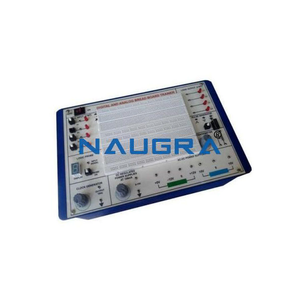 Analog and Digital Trainer Bread Board Type